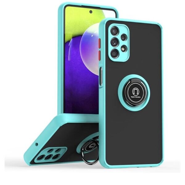 Protective Matte Case With Ring Stand